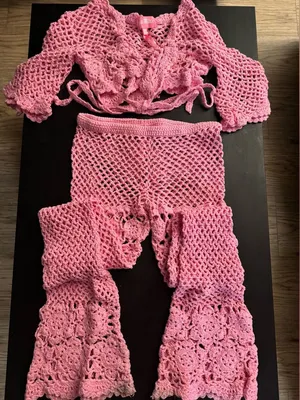 Dollskill DREAM AWAY CROCHET WRAP TOP thumbnail 1