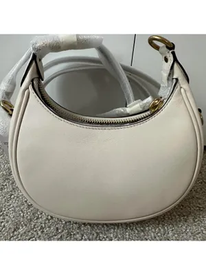 Coach Jonie Bag CR508 Smooth Leather/Brass/Chalk NWT thumbnail 6