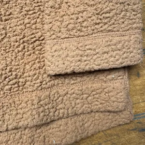 Aerie Sherpa Fleece Snap‎ Pullover Sweater Womens XS Brown Teddy Cabin Cozy thumbnail 6