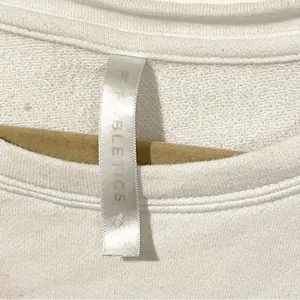 Fabletics XXL White Los‎ Angeles Crewneck Slub Sweatshirt California thumbnail 3