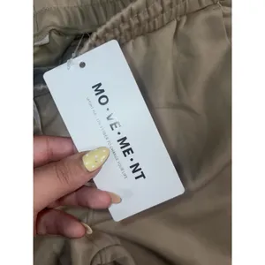 Movement Women's Size S 6 Wide Leg Active Pants Beige Modal Blend NWT thumbnail 4