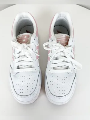 New Balance 480 Athletic Sneakers White Pink thumbnail 3