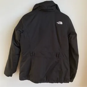 North Face HyVent 550FP Down Ski Jacket No Hood No Belt Women’s M thumbnail 3