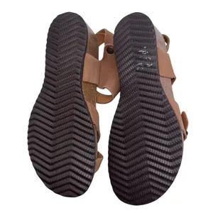 New‎ Women'S Size 6 Project Cloud Barrett Wedge Sandals-Leather-Cork Tan thumbnail 6