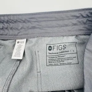 Figs Technical Collection Zamora Jogger Scrub Pants Graphite Gray Teal L thumbnail 3