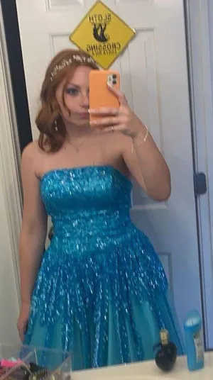 Blue Prom Dress thumbnail 1
