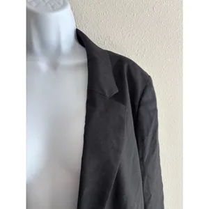 Sanctuary Black Double Breasted Blazer Women’s XL Gold Button Ponte‎ thumbnail 5