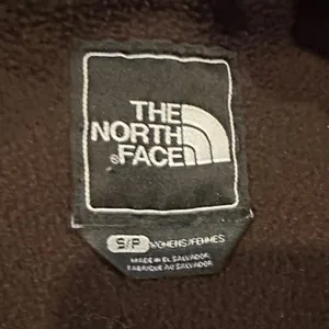 The North Face Women's Dark Brown Fleece Zipper Jacket Size S thumbnail 6