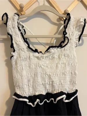 Free People Tovi Smocked Midi Dress size XS thumbnail 4