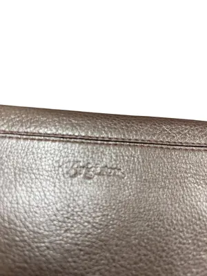 Brighton wms vintage brown leather zebra clutch wallet sz 7.5"x5" SKU 10-787 thumbnail 5