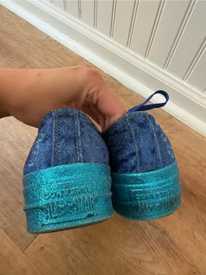 Converse x Miley Cyrus CTAS Platform Ox Lift Blue thumbnail 6