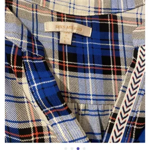 skies are blue flannel blouse thumbnail 3