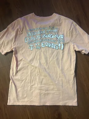 CHNGE Equality Tshirt White Size M thumbnail 4