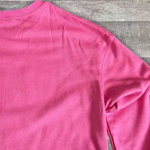 Boutique COFFEE Letter Embossed Sweatshirt NEW Womens L Pink Crewneck Pullover thumbnail 5
