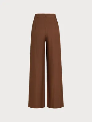 Rihoas Caramel Natural Waisted Straight Pants thumbnail 6