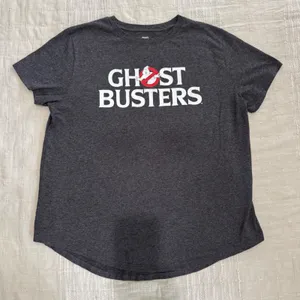 Mad Engine Ghostbusters Graphic T-Shirt Charcoal Gray‎ XXL 80s Movie Logo Tee thumbnail 1