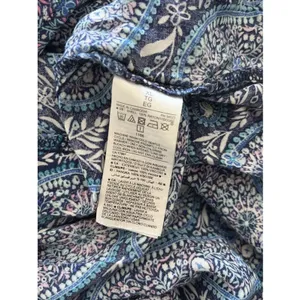 Old Navy Lace Up Paisley Shift Dress Womens Size XL Boho Floral Breezy Festival thumbnail 6