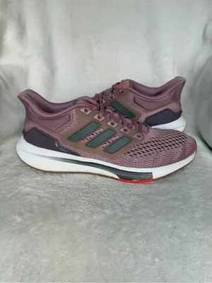 Adidas Women'S Eq21 Running Shoes Mauve Iron Legacy Purple Size 11 thumbnail 5