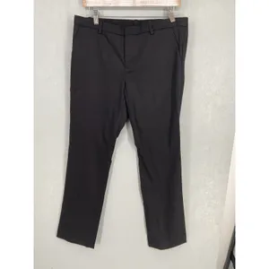 Uniqlo Women Pants Black Stretch Slim Professional Trousers Size 10 thumbnail 2