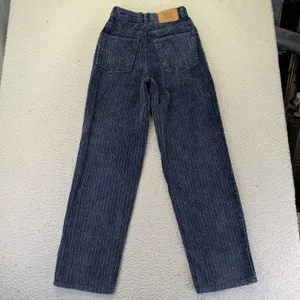 BDG Urban Outfitters High Rise Baggy Corduroy Pants Blue Acid‎ Wash Size 25 thumbnail 2