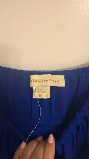 Midi dress Blue Size M thumbnail 2