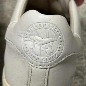 Birkenstock Bend Low Shoes Womens 7 White Leather Sneakers 38 Casual Lace Up thumbnail 8