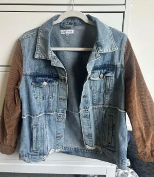 Lucy Avenue Denim and Corduroy Jacket thumbnail 1