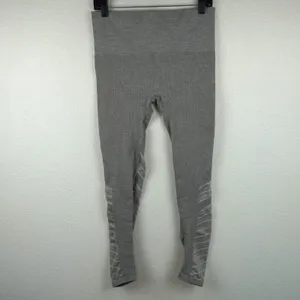 Blanqi Maternity Leggings Women Medium Gray Seamless Support Activewear thumbnail 7