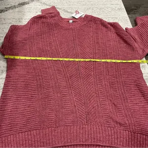 NWT Sonoma Pink Crew Neck Sweater thumbnail 9