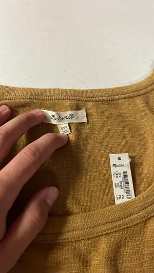 Madewell Women’s Top Crop  thumbnail 2