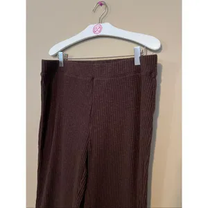 H&M Brown Pants Woman’s Size Large thumbnail 3