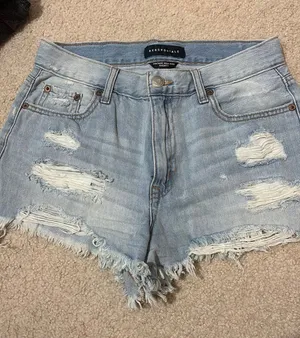 Aeropostale Jean Shorts High-Rise Shorty thumbnail 1