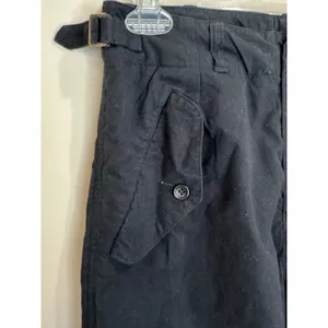 Comme des‎ Garçons Black Knot Cargo Cropped Baggy Pants Sz S thumbnail 4