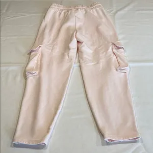 Fabletics Light Pink Cargo Pants Size Small EUC thumbnail 6