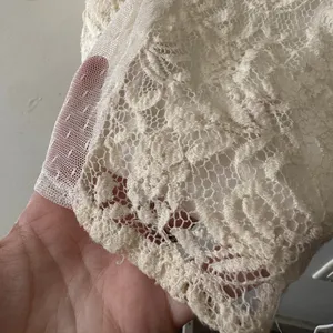 Abercrombie & Fitch Y2K White Cream Lace Babydoll‎ Dress thumbnail 3