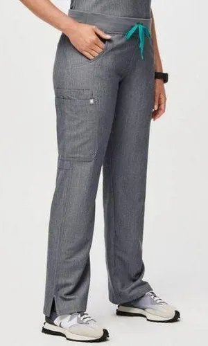 FIGS Cade Cargo Scrub Pants Straight Leg Graphite Gray Women's Small Pants thumbnail 1