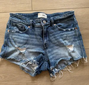 Buckle Denim Shorts thumbnail 1