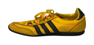 Adidas Originals Japan Women's Yellow Black Lace Up Low Top Sneakers Shoes 10 thumbnail 1