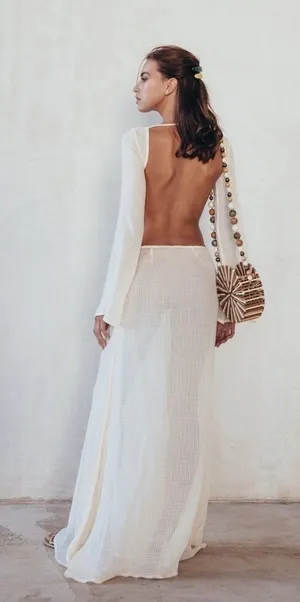 Cult Gaia Kamira Maxi Coverup‎ M thumbnail 1