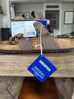 Birkenstock Sandals Women’s Brown Leather 9 thumbnail 2
