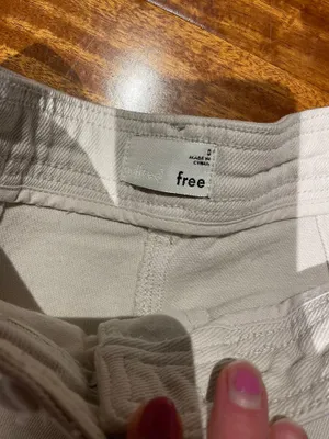 Aritzia Wilfred Free Cream Pants 0 thumbnail 2