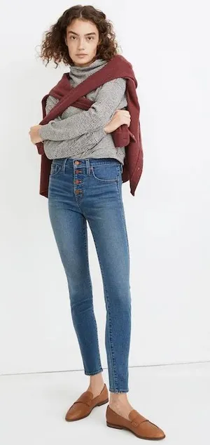Madewell High-Rise 10" Skinny Jeans thumbnail 1