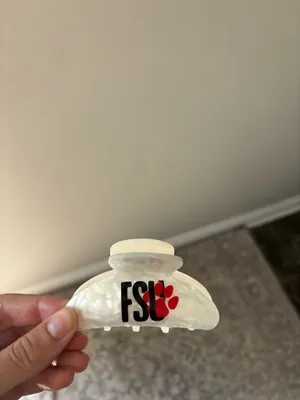 Customized college claw clips! Multiple thumbnail 3