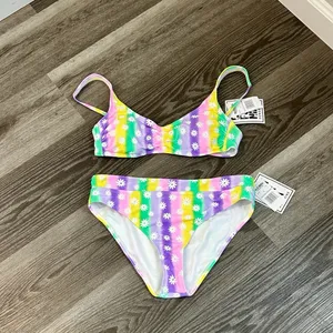 California Sunshine Colorful Tie-Dye Bikini Set thumbnail 3