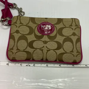 Coach Berry Wristlet Wallet Purse Monogram thumbnail 8