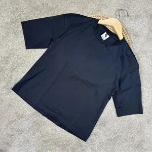 Nike Women’s Short Sleeve Cotton Shirt Top Crewneck in Black XS thumbnail 1