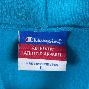 Champion Vintage Large Pastel Bright Hoodie Sweatshirt Casual Streetwear Solid thumbnail 6