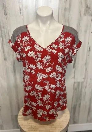 Blouse Red Size M thumbnail 1