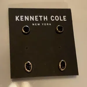 Kenneth Cole NY set of earrings 2 pair thumbnail 1