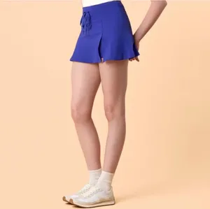 NWT! Blogilates Target X Popflex Viral Women’s Trailblaze Slit Skort Blue XS thumbnail 8